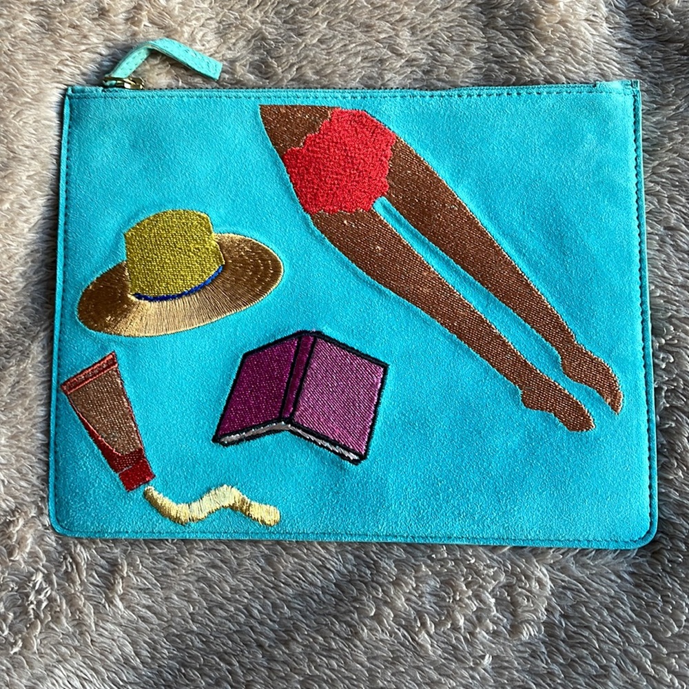 Lizzie Fortunato Colorful Clutch!